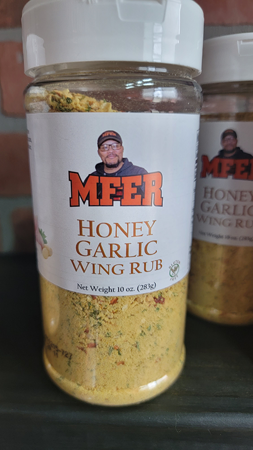 Honey Garlic Wing Rub